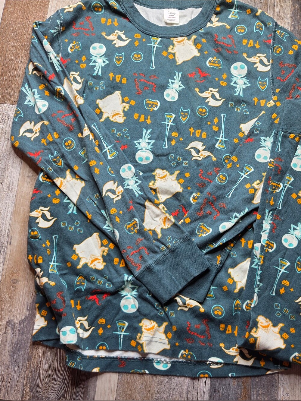 Hanna Andersson HannaJams Adult Large Nightmare Before Christmas Pajamas PJs